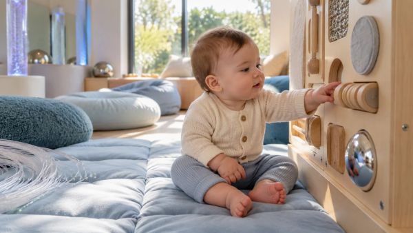 Les bienfaits du snoezelen pour l'éveil sensoriel de bébé